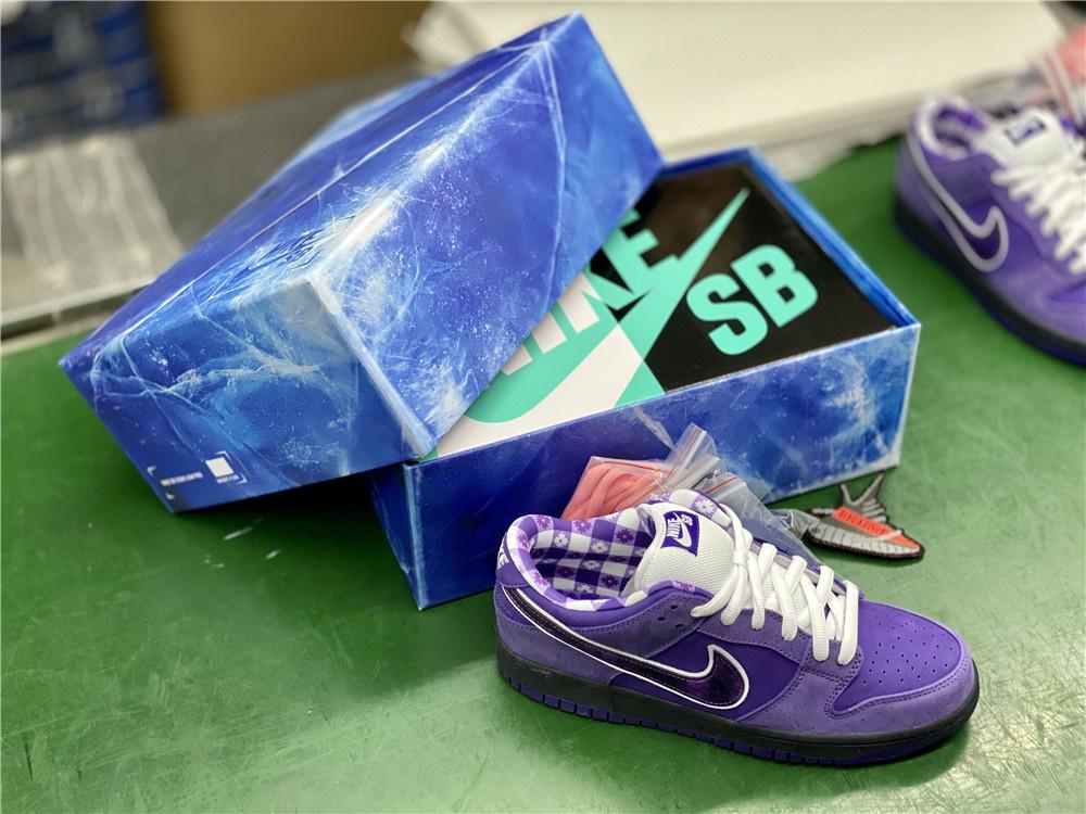 PKGod Concepts X Sb dunk purple Lobster retail materials ready to ship